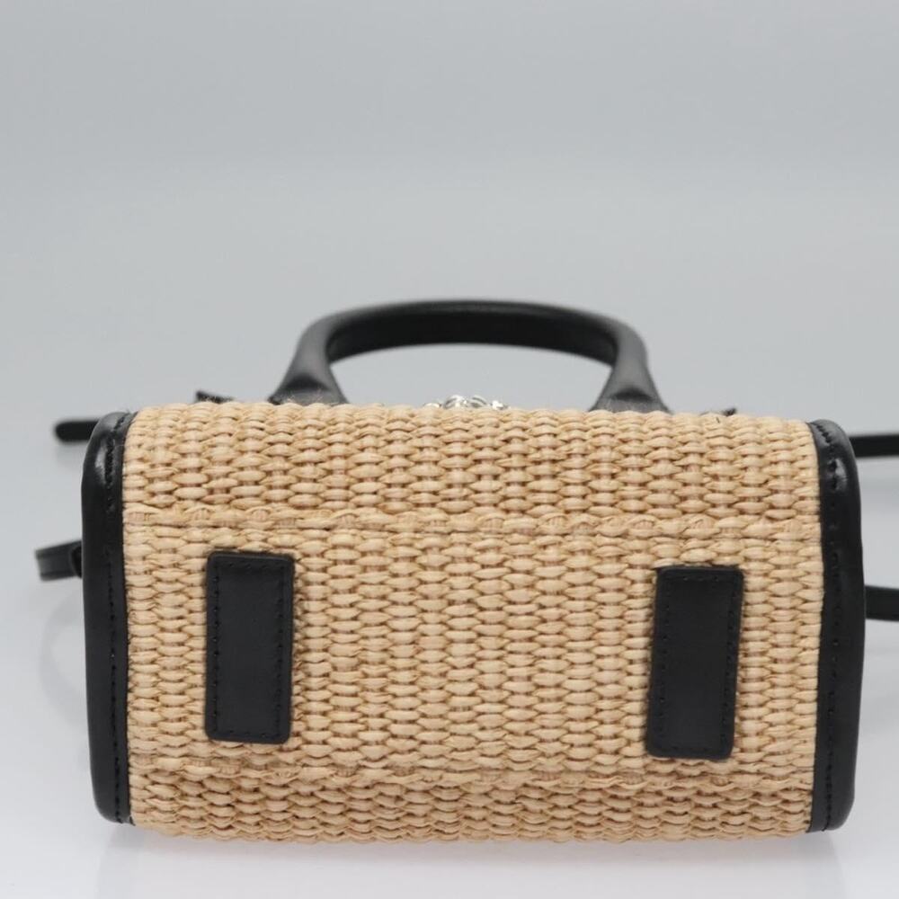 Versace Raffia Handbag Beige - Picture 5 of 15